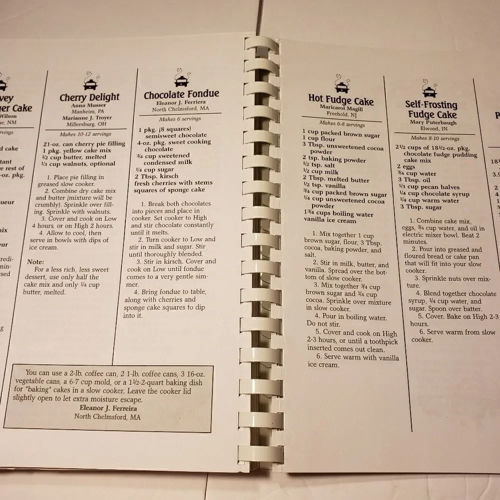 Fix It and Forget It Cookbook Slow Cooker